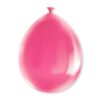 Happy Party Balloons - Roze metallic (8 stuks)