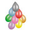 Set ballonnen - Metallic - 25 cm (8 stuks)